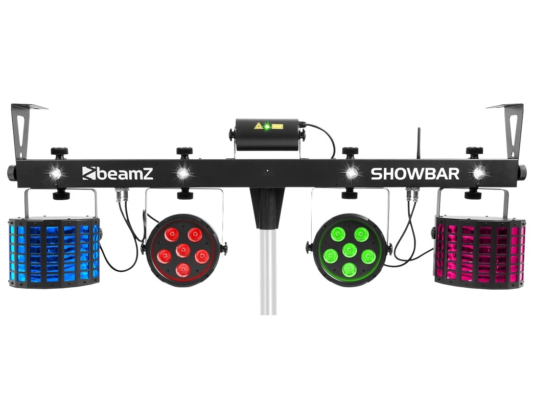 Beamz Showbar lighting rig